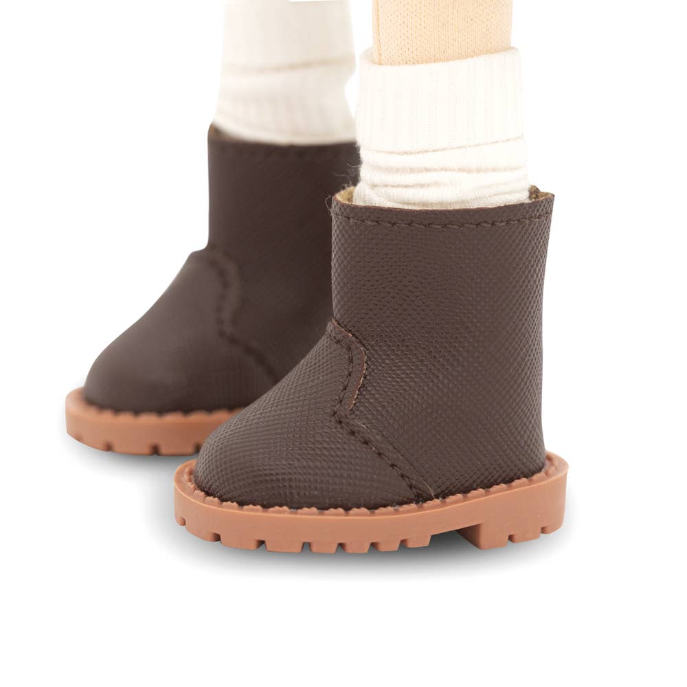 Sophie-Puppe mit Jeansrock, 32 cm