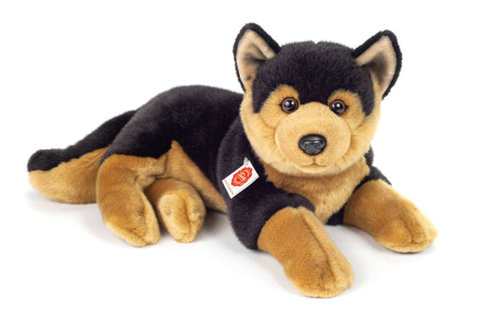 Plüsch-Deutscher Schäferhund, liegend