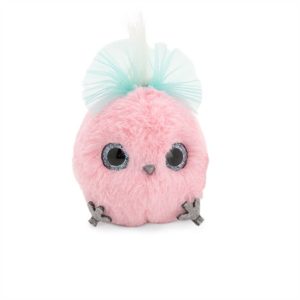 Whozie-Plüschanhänger mit Schleife, 8 cm