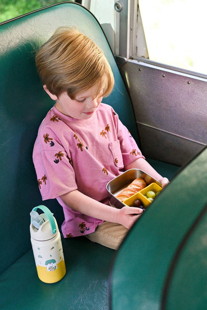 Bouteille Isotherme en Acier Inoxydable pour Enfants Chiens Amusants