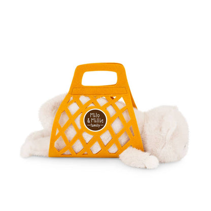 Milo &amp; Millie Plüschtier, Milo die weiße Katze (35 cm) - ab 0 Jahren