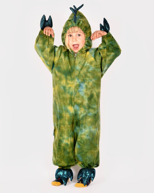 Dinosaurierkostüm-Overall 110-116 cm 4-5 Jahre