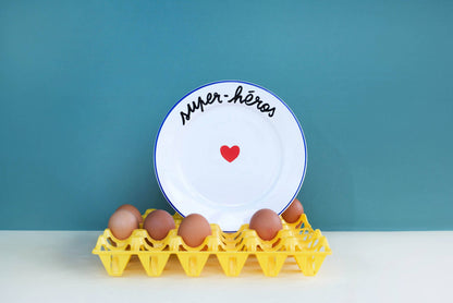Assiette La Famille S’éclate - Super-Héros – vue produit 3