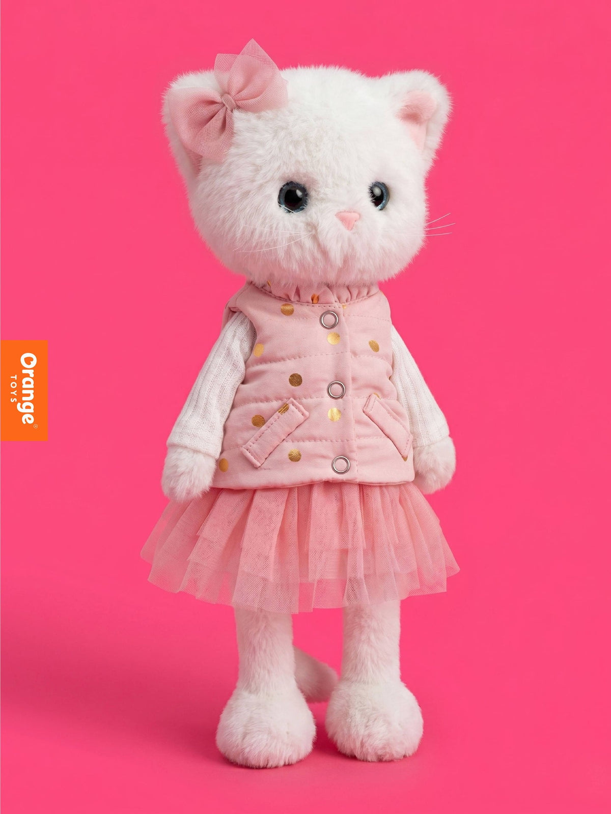 Peluche, Lucky Kitty, Lucky Sophie : Rêves poudrés 38 cm