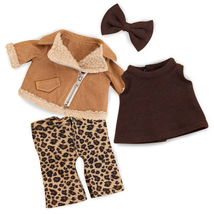 Bekleidungsset: Outfit mit Leopardenmuster