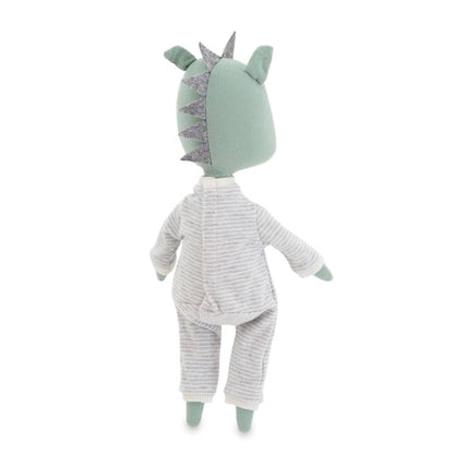 Plüschtier aus Baumwolle, Cotti Motti, Andy der Drache – 29 cm – ab 0 Jahren