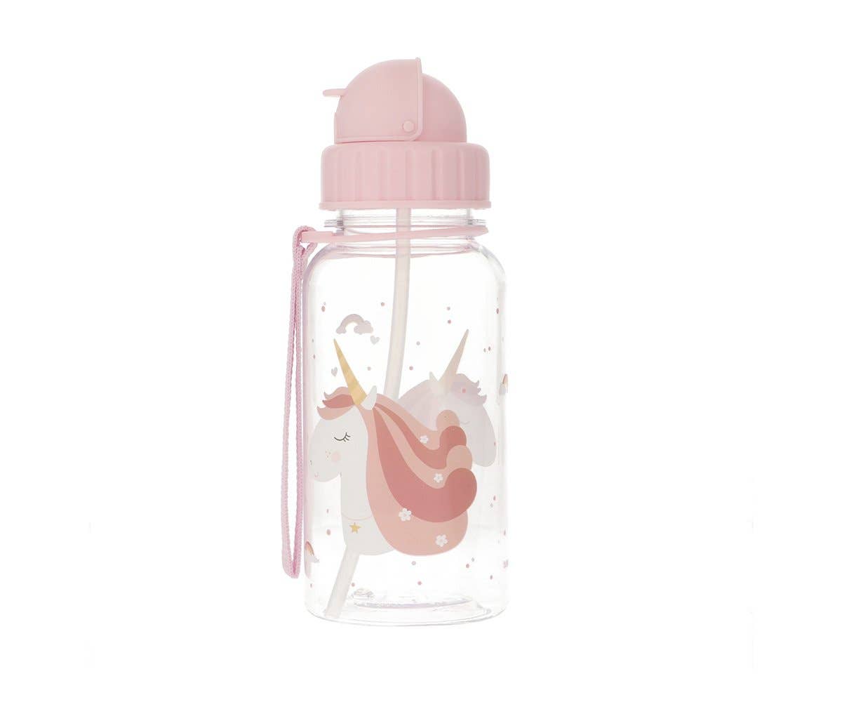 Magical Unicorn Plastic Water Bottle