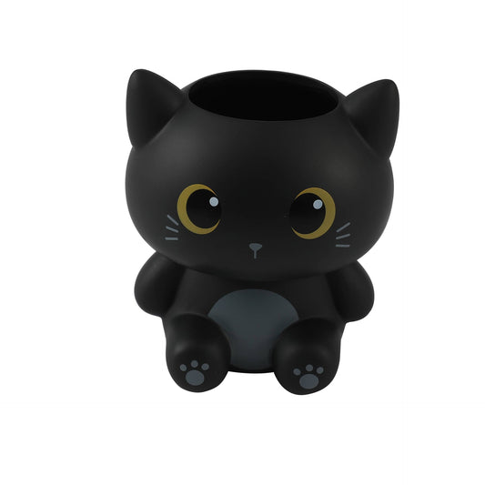 3D-Bleistifthalter schwarze Katze