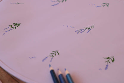 Silikon-Platzset – Lavendel – Lila