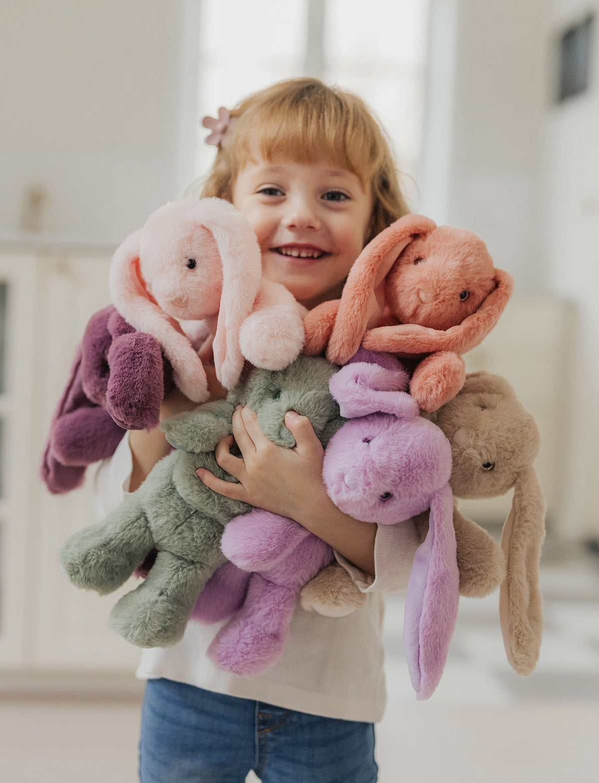 Peluche Lapin Blooming Bunny – Hortensia – Vue 8