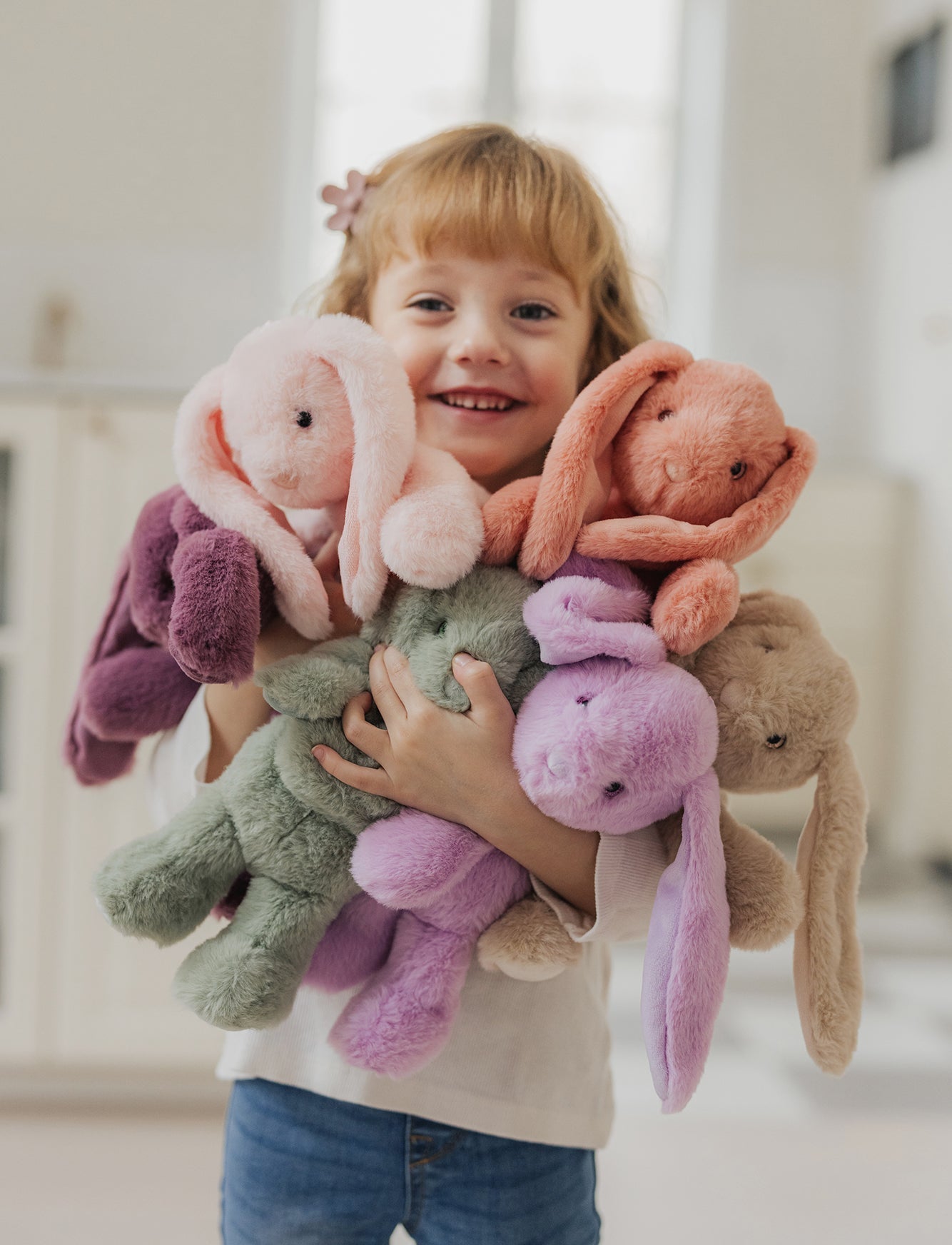 Peluche Lapin Blooming Bunny – Hortensia – Vue 8