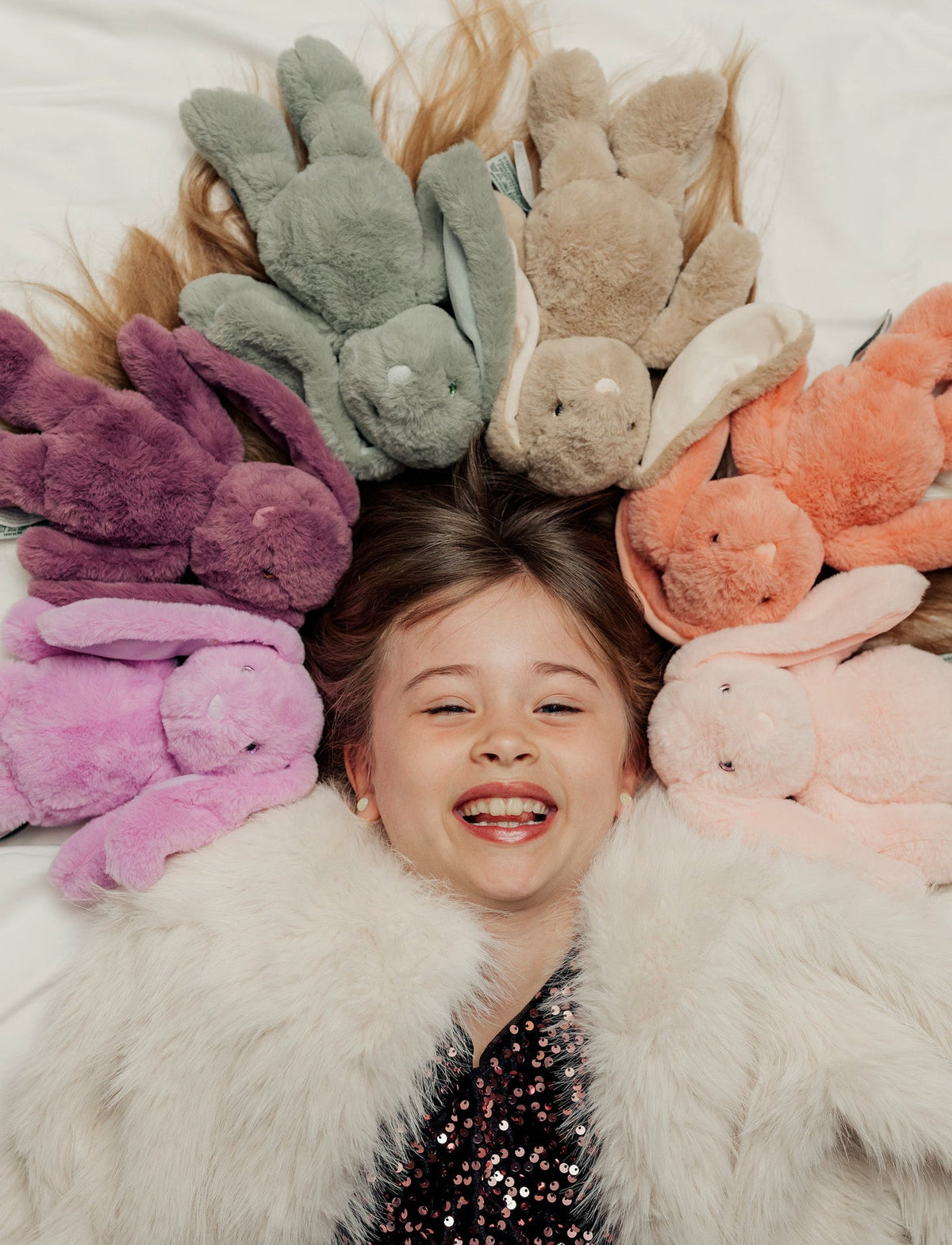 Peluche Lapin Blooming Bunny – Lavande – Vue 6