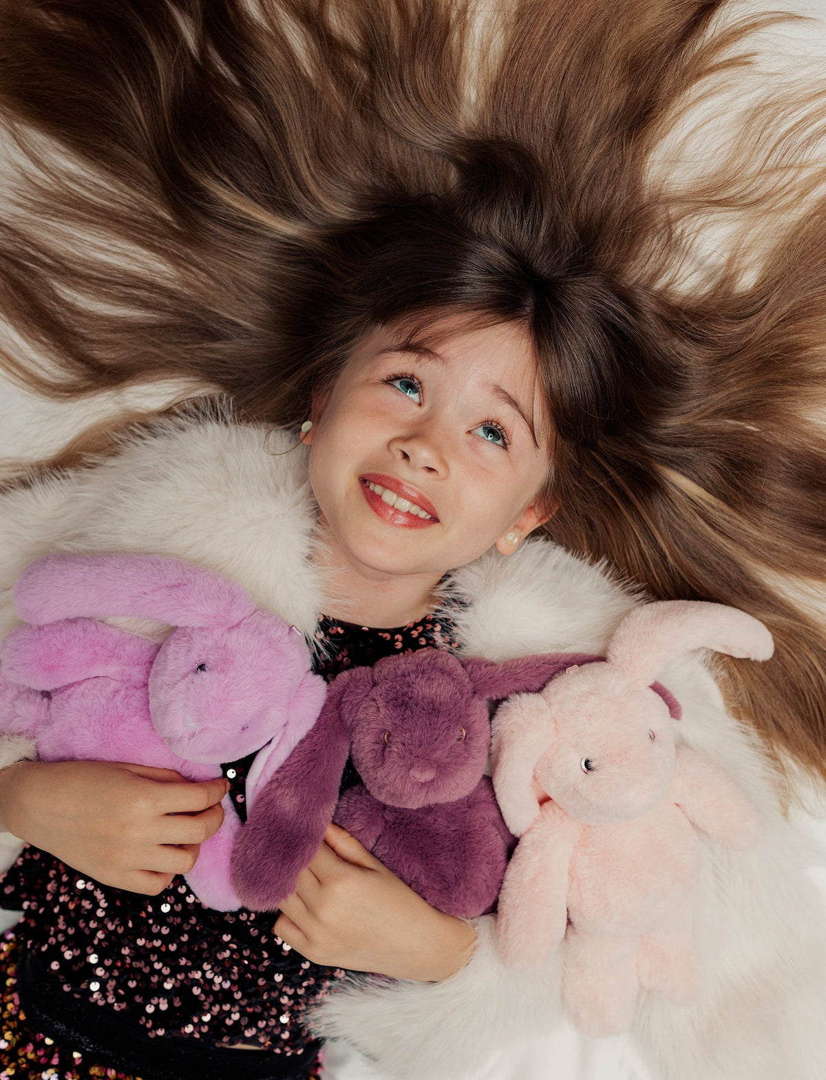 Peluche Lapin Blooming Bunny – Rosie – Vue 9