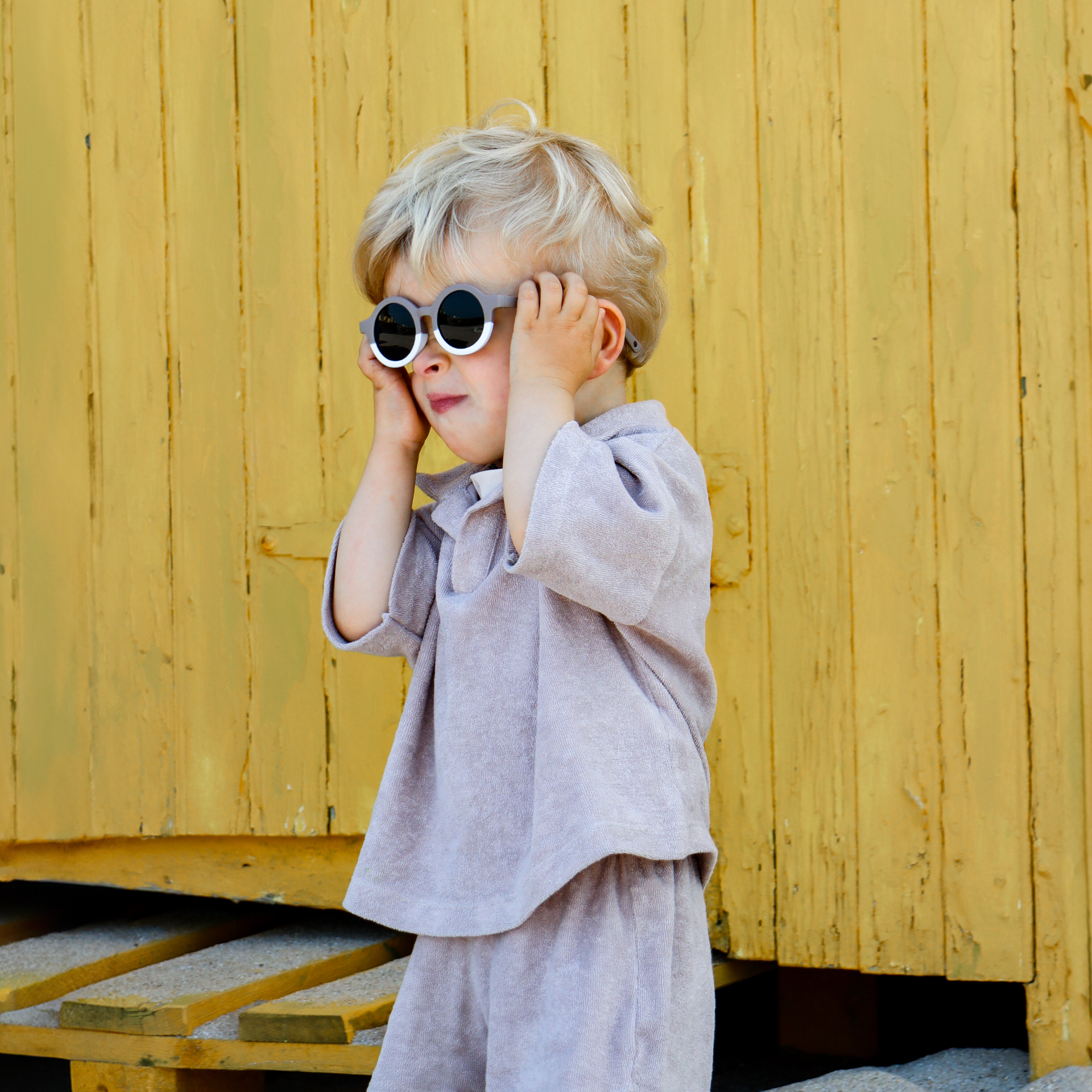 Lunettes de soleil Bébé Hop'Pop – CAT 4 – Bicolore