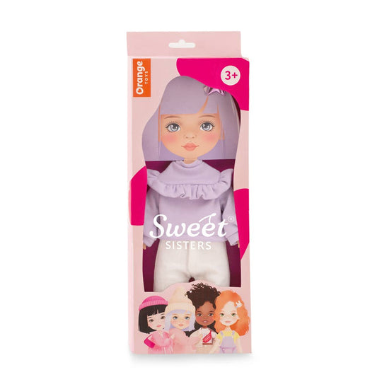 Bekleidungsset: lila Jersey 28 cm