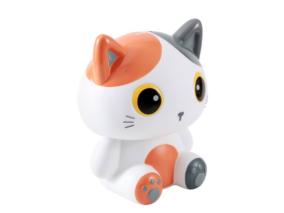 Giant orange Cat money box