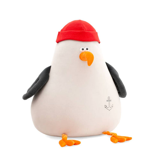 Albatross Plush Toy with Red Cap - 50 cm