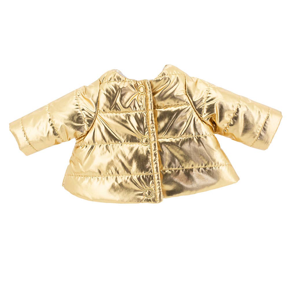 Bekleidungsset: goldene Jacke
