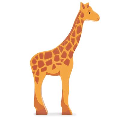 Tender Leaf Animaux: ANIMAL DE SAFARI/GIRAFE, en bois, 3+