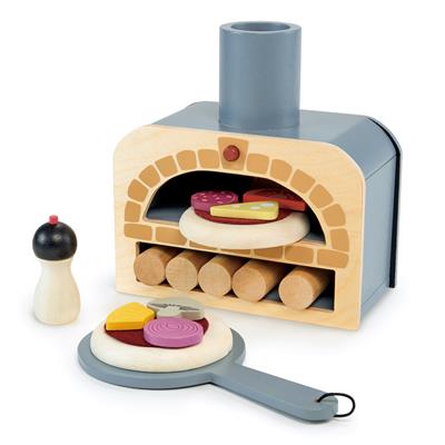 Tender Leaf Jeux de Rôle: FOUR À PIZZA 18.2x9.6x19cm, en bois, en boîte, 3+