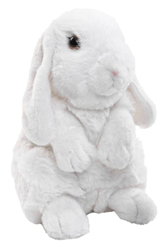 Peluche Lapin Bélier, assis (blanc) Uni Toys