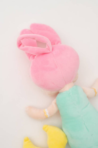 Lisa, die Meerjungfrau, Stoffpuppe – Türkis und Rosa