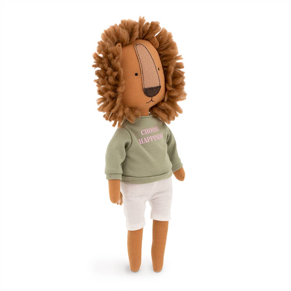 Simon der Löwe Plüschtier: Set aus grünem T-Shirt und Meerjungfrauenschwanz