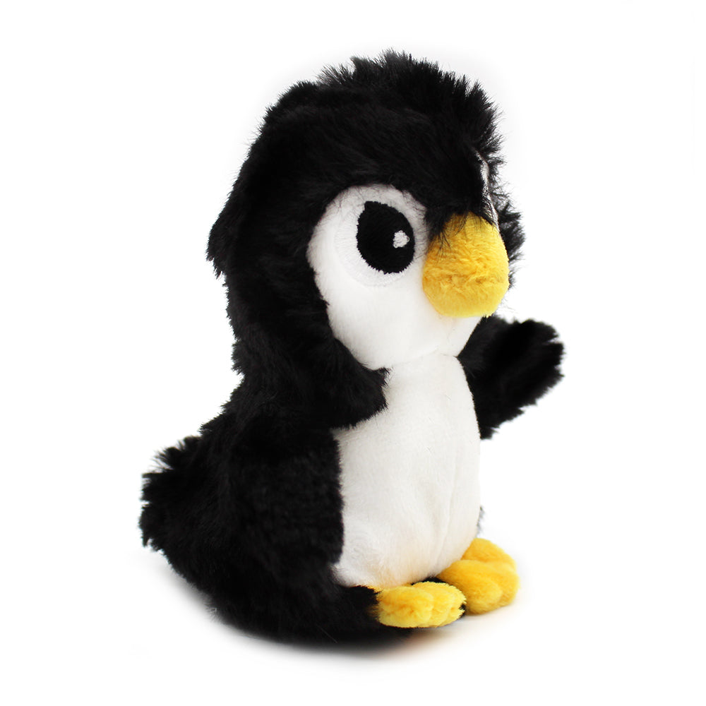 Peluche pingouin Iglou maman et son bébé blanc et noir – Les Ptipotos – vue 8