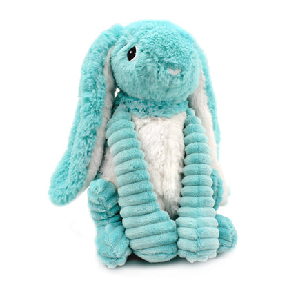 Peluche lapin Toudou maman et son bébé bleu aqua – Les Ptipotos – vue 3