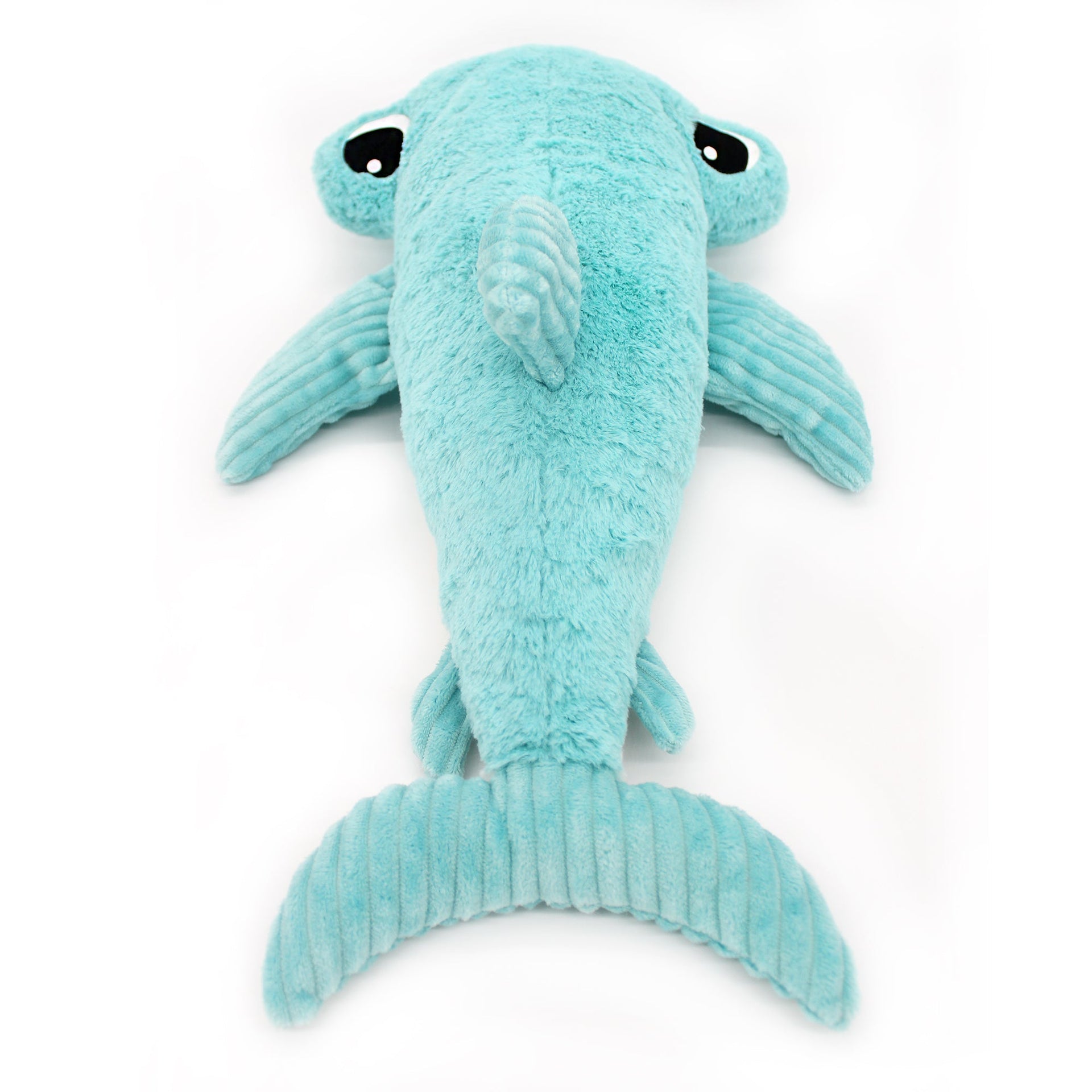 Peluche requin marteau Clou maman et son bébé bleu aqua – Les Ptipotos – vue 5