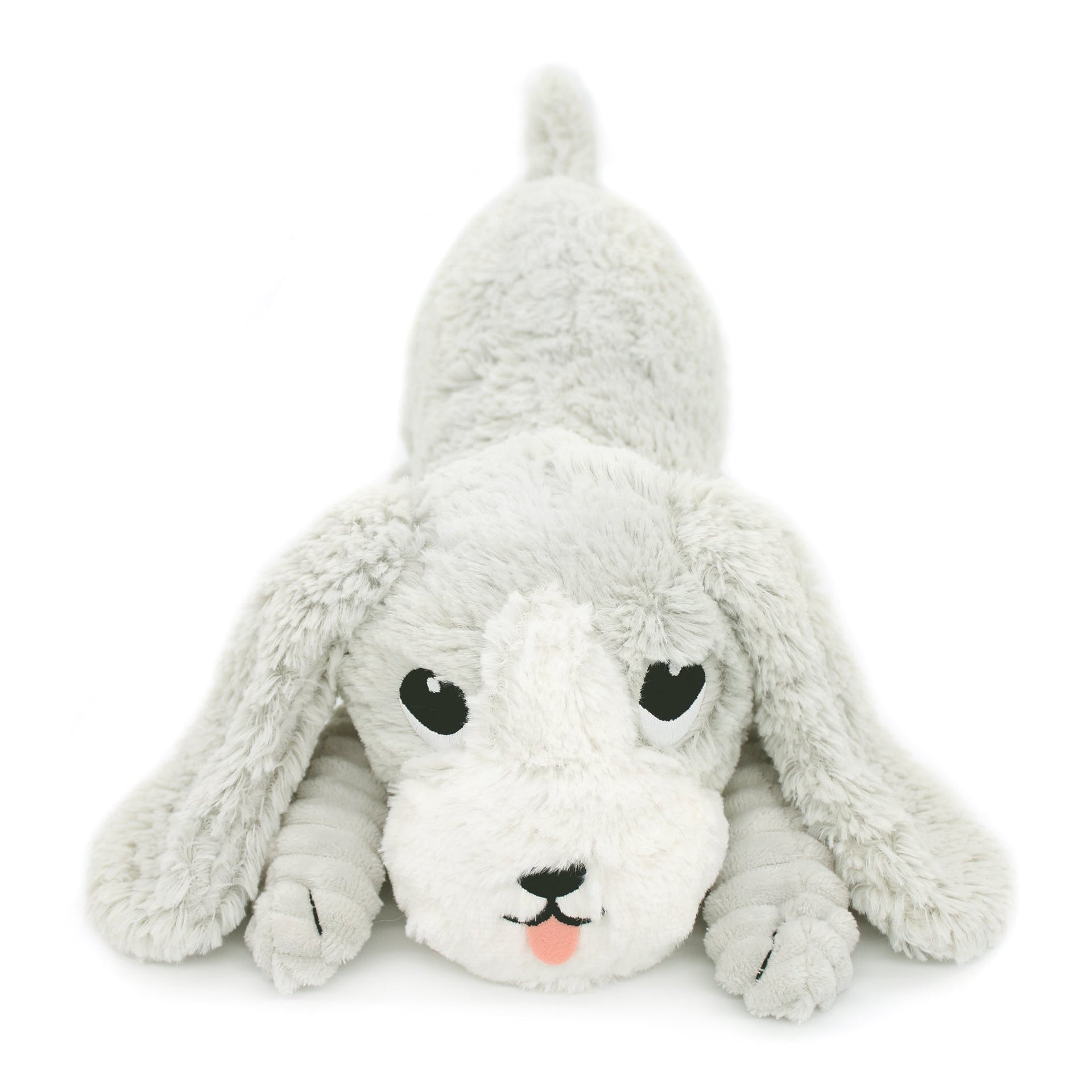 Peluche chien Toutou maman et son bébé gris – Les Ptipotos – vue 6