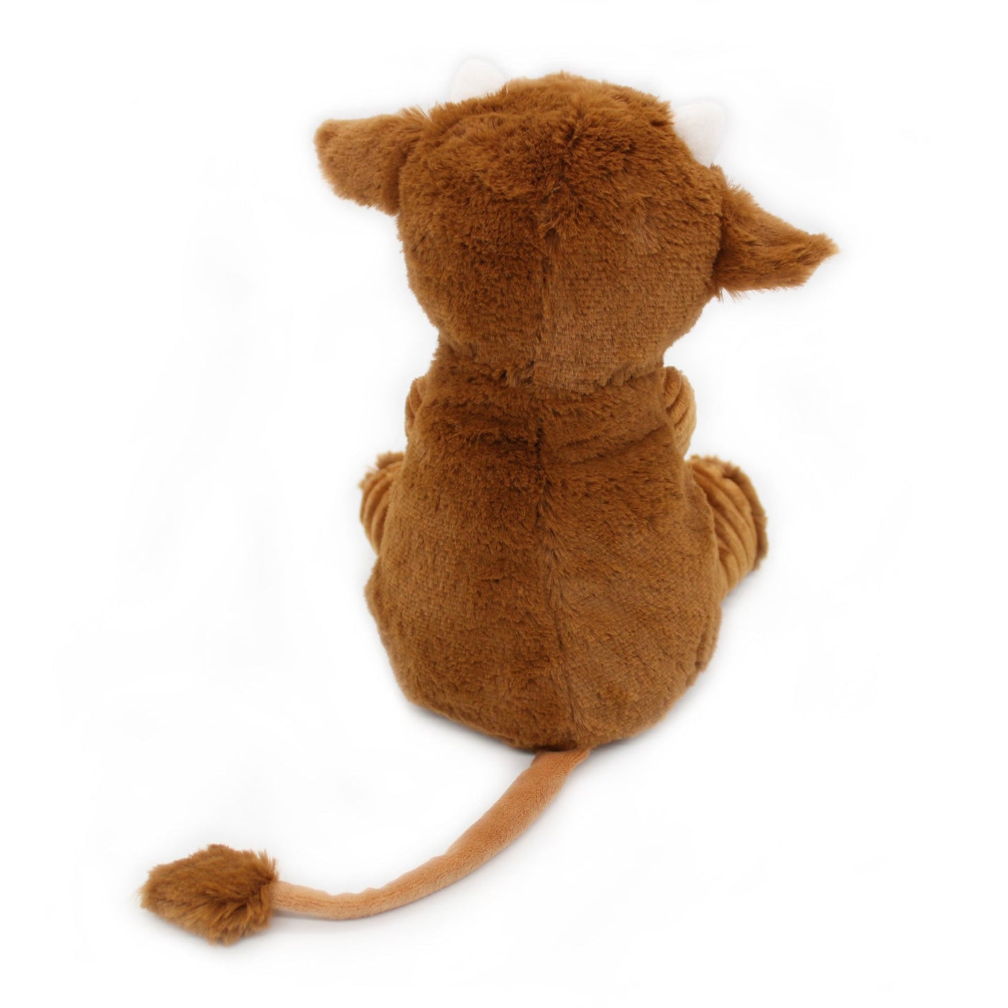 Peluche vache Hindou maman et son bébé marron cassonade – Les Ptipotos – vue 8