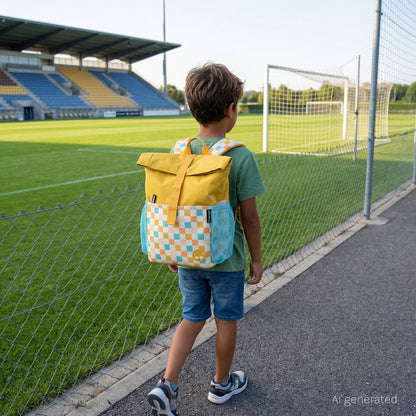 Sac à dos Rolltop mini-coursier Cyranos le renard – vue 2