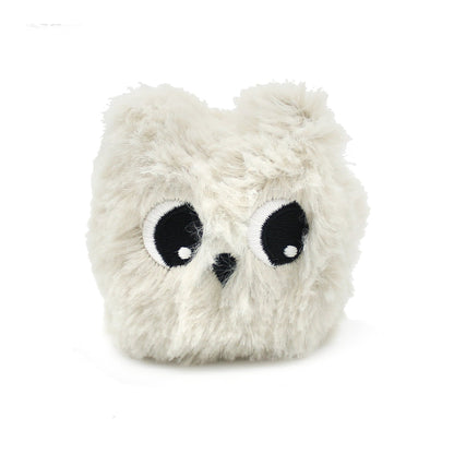 Peluche chouette polaire Coucou maman et son bébé gris clair – Les Ptipotos – vue 9