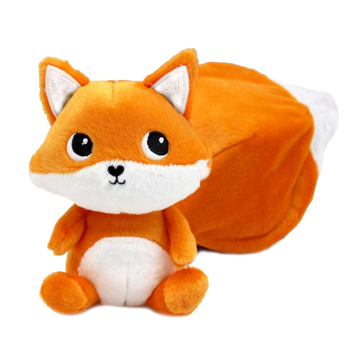 Peluche réversible Russet le renard/figue – Flipetz – vue 5