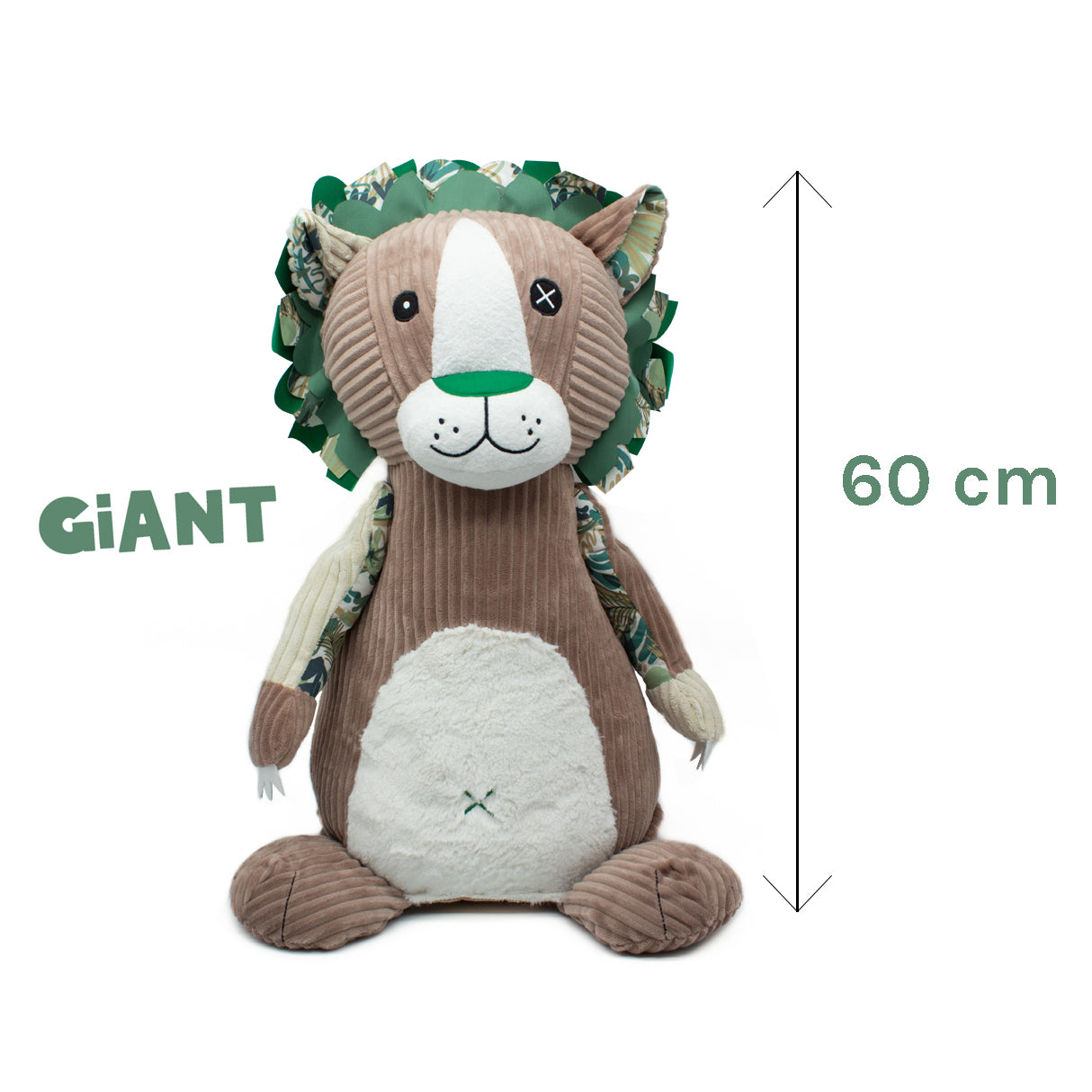 Peluche géante Jélékros le lion