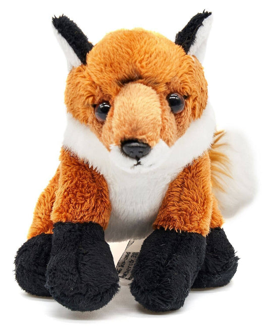 Plüschtier: Sitzender Fuchs