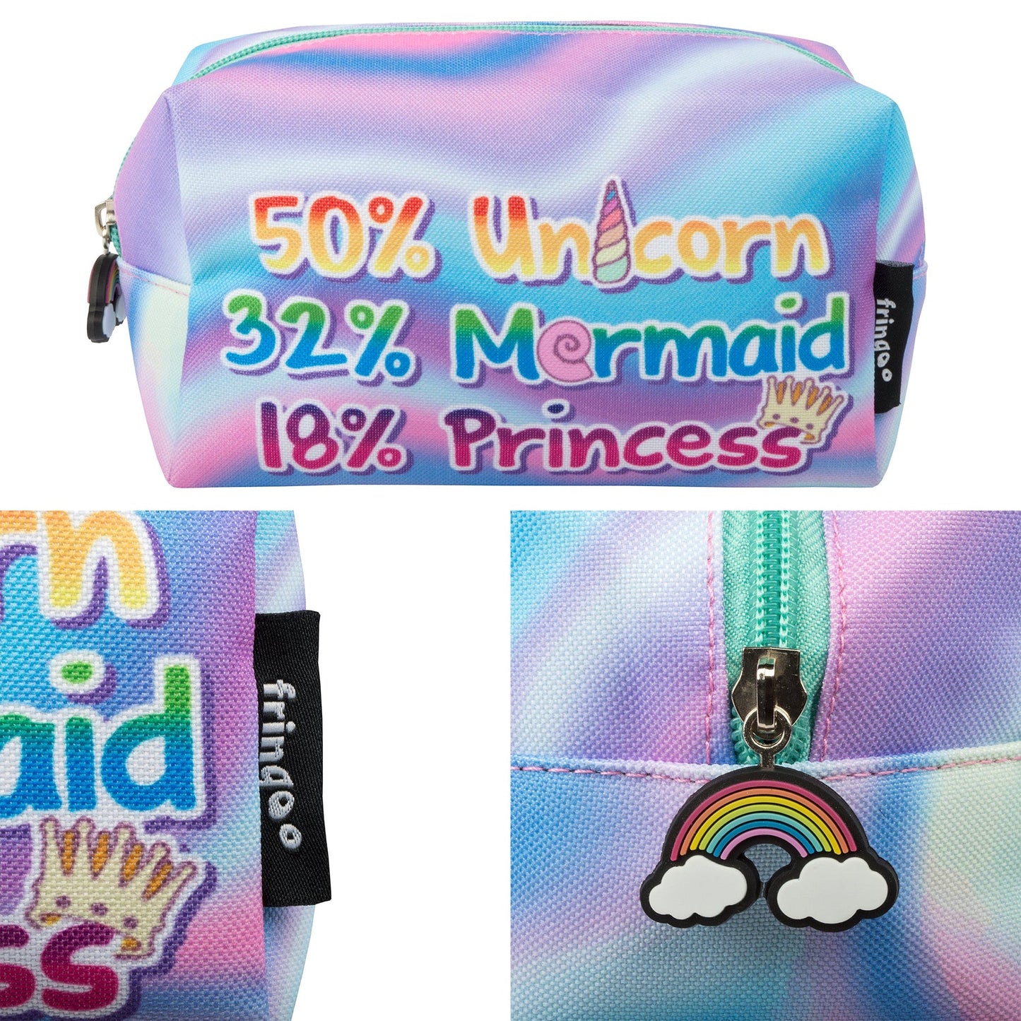 Licorne sirène Princess Trousse scolaire ou de maquillage