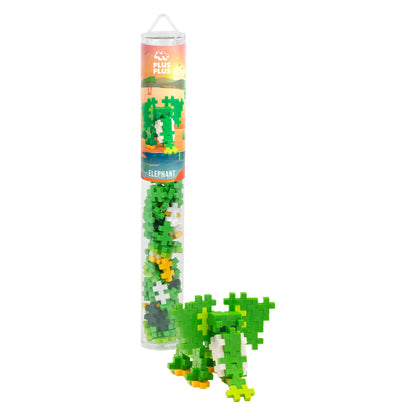 tube 100 pcs animaux jeu de construction plus plus