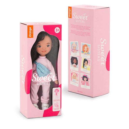 Tina-Puppe im rosa Trainingsanzug – 32 cm