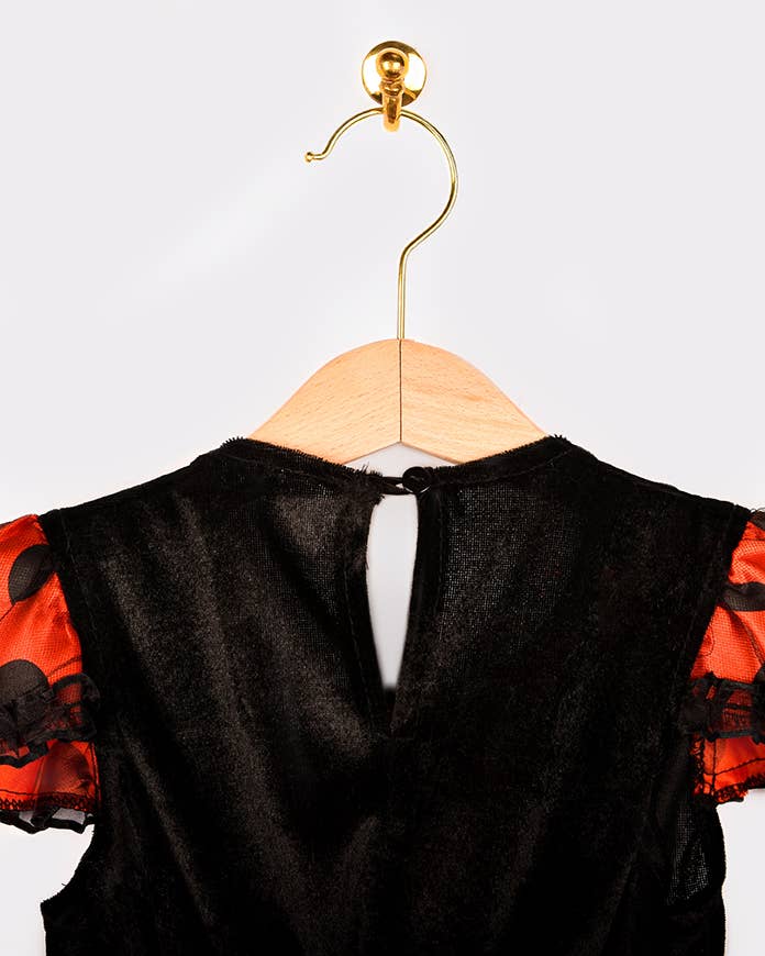 Ladybug Dress W. Acc. 110-116 Size 4-6 years