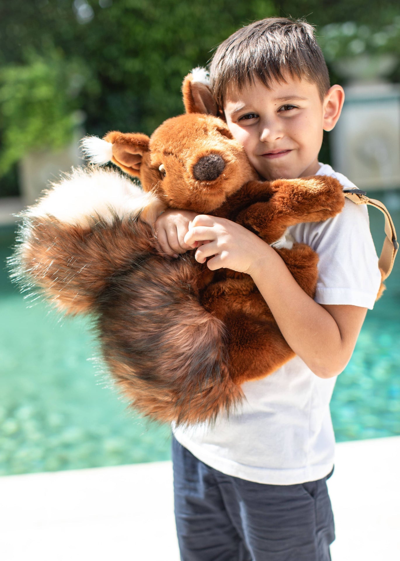 Kids' Squirrel Plush Backpack