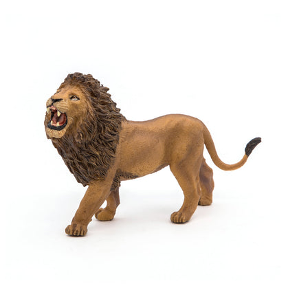 Figurine Lion rugissant Papo - animal sauvage