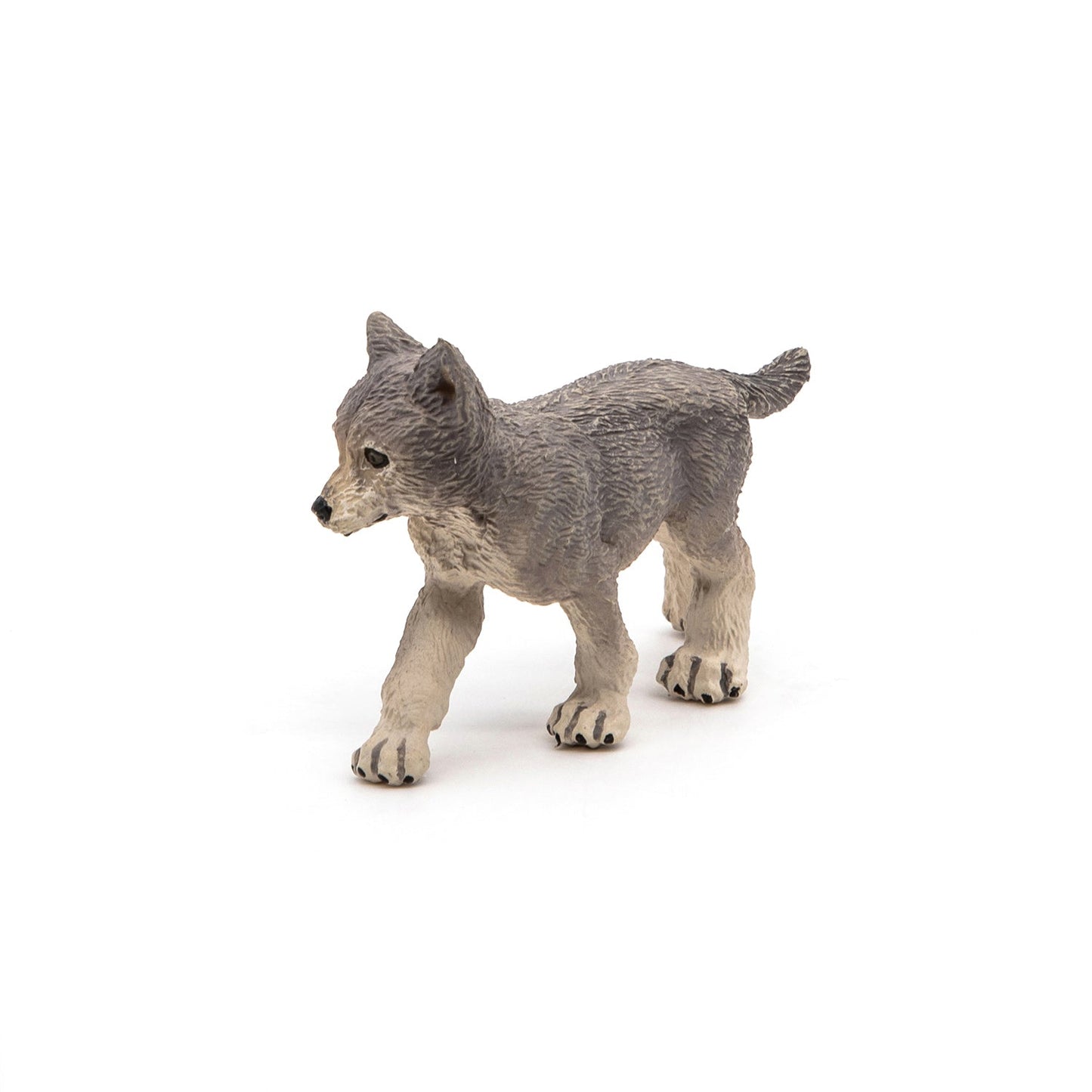 Figurine Louveteau gris Papo - animal sauvage