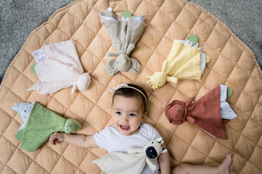 Elephant Comforter with Teething Support