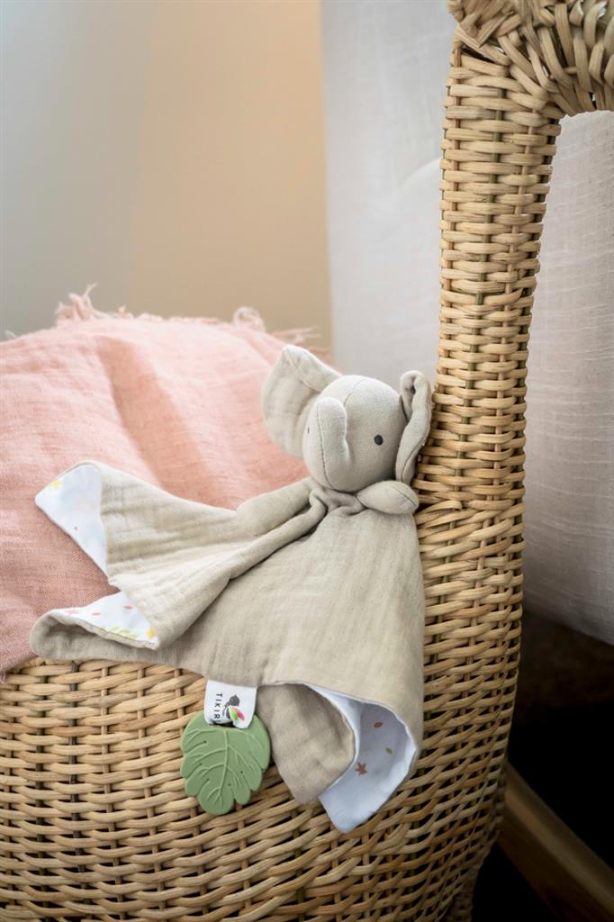 Elephant Comforter with Teething Support