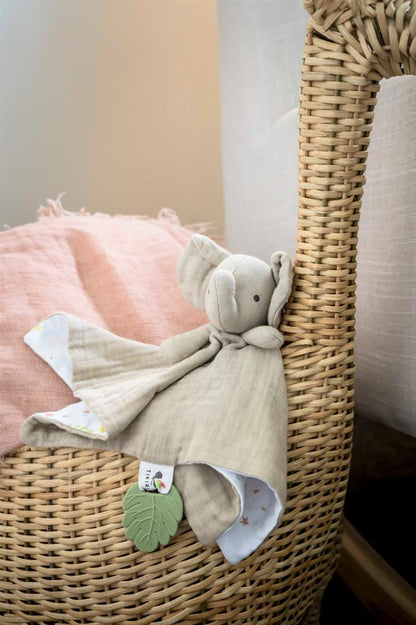 Elephant Comforter with Teething Support