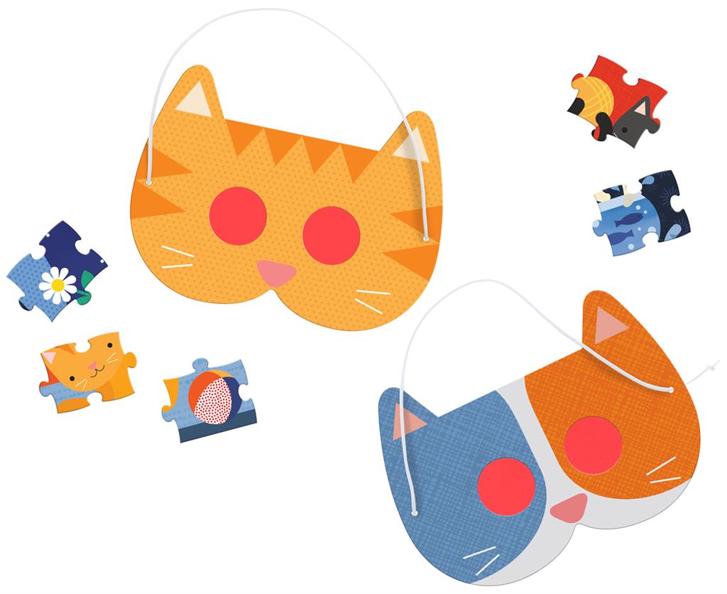 Katzenabenteuer-Puzzle