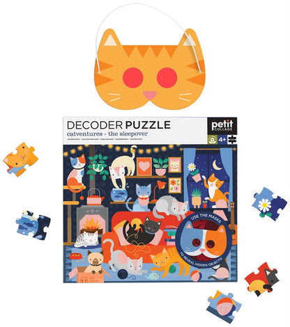 Katzenabenteuer-Puzzle