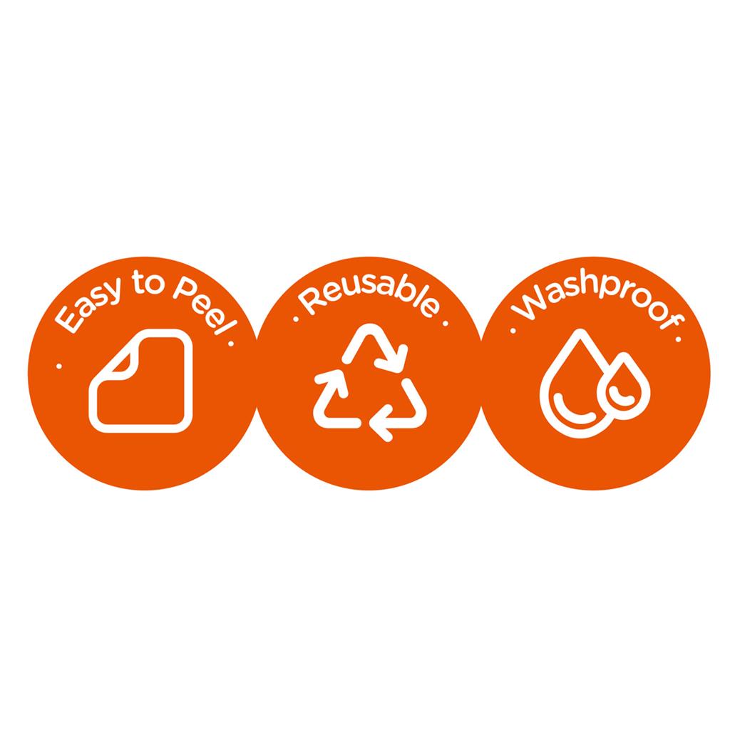 Autocollants Jelly - Animaux Sauvages